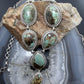 Sterling Silver Southwestern Style Montezuma Turquoise Lariat 23" Necklace For Women