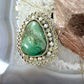 Sterling Silver Eilat Stone with Pearls Beads Fashion Brooch/Pendant For Women