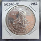 US 1982 One Troy Ounce .999 Fine Silver The American Prospector #102525-10HXPE