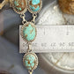 Sterling Silver Southwestern Style Oval Turquoise #8 Lariat 28" Necklace For Women