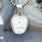 Running Bear Native American Sterling Silver Turquoise Cowboy Hat Unisex Pendant