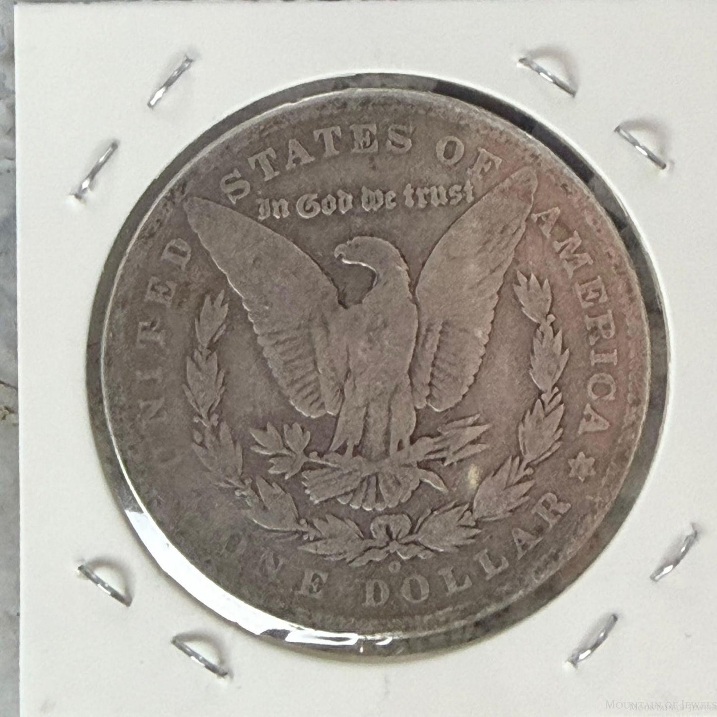 1880-O US 90% Morgan Silver Dollar AG-G #13126-21GH