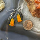 Native American Sterling  Silver Teardrop Bumblebee Jasper Dangle Earrings For Women #1
