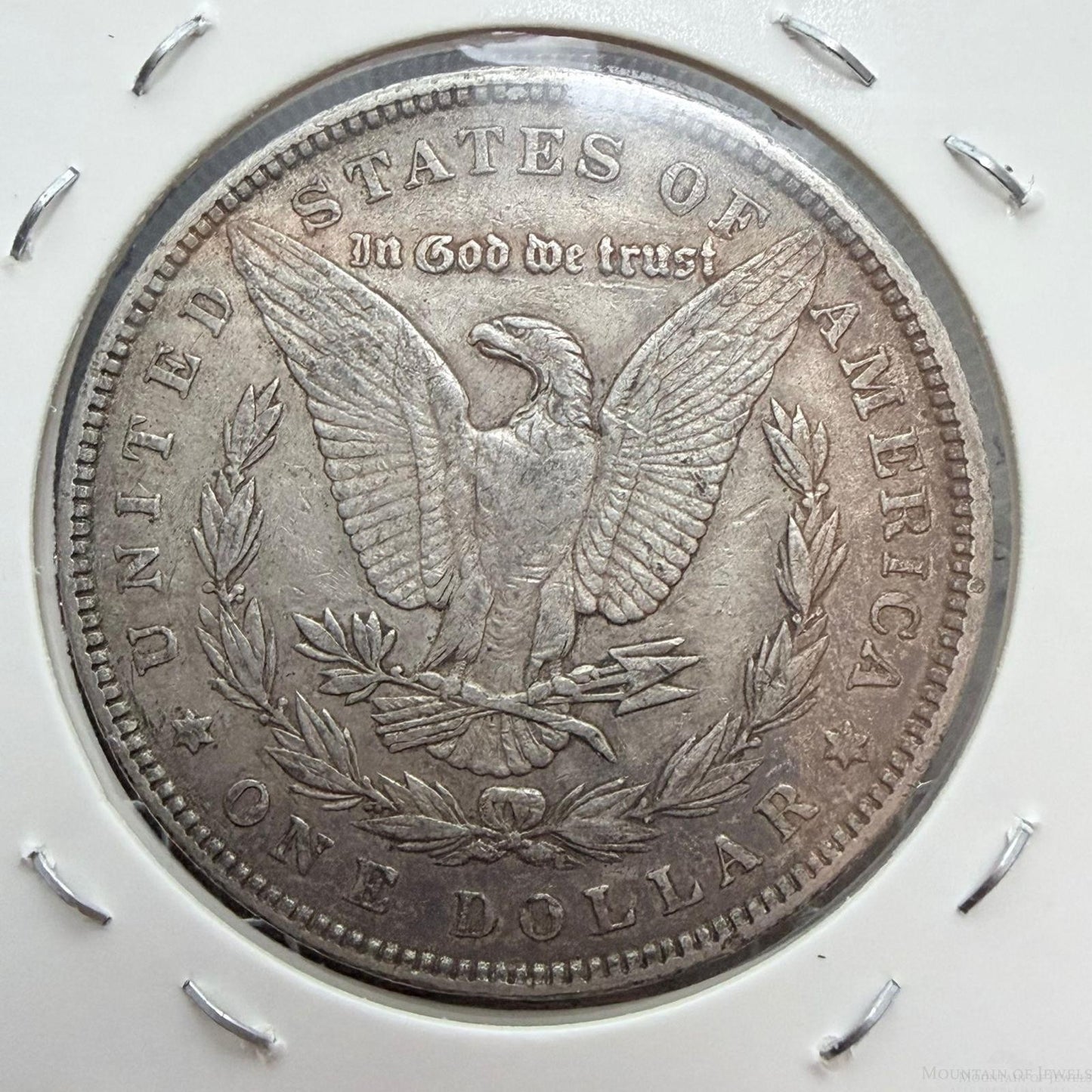 1885 US 90% Morgan Silver Dollar VG-F #51626-2U