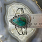 Sterling Silver Southwestern Style Large Teardrop Shattuckite Bracelet For Women #1