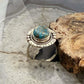 Sterling Silver Southwestern Style Oval Copper Turquoise Ring For Women