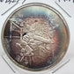 Vintage US 1999 One Troy Ounce .999 Fine Silver Holiday Theme #102525-5HXPE