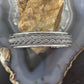 Sterling Silver Flexible & Adjutable Decorated Braided Fashion Bracelet For Women #1