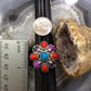 Carolyn Pollack Sterling Silver Multistone Cluster Ring Size 8.5 For Women