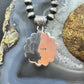 Native American Sterling Silver Spiny Oyster w/Pearls Cluster Pendant For Women
