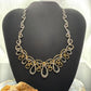 Carolyn Pollack Sterling Silver & Brass Swirl Decorated 15" Necklace For Women