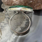 Sterling Silver Southwestern Style Malachite Heart Shape Ring Size 9 For Women