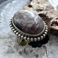 Sterling Silver Southwestern Style Large Oval Jasper Ring Size 7.75 For Women