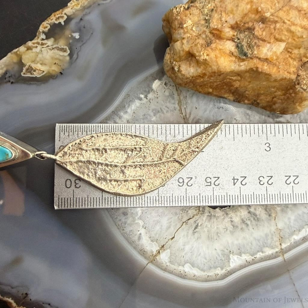 Vintage Larry Pacheco Heishi & Turquoise-Spiny Double-Sided Necklace For Women