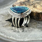 Sterling Silver Southwestern Style Teardrop Shattuckite Ring Size 6.75 For Women