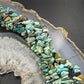 Desert Rose Trading Sterling Silver 5 Interwoven Strand Rough Turquoise Necklace For Women