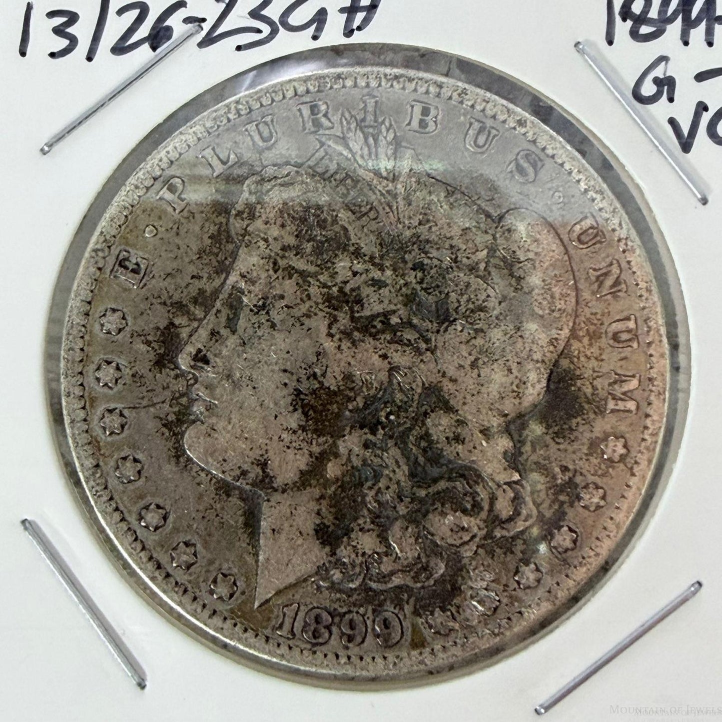 1899-O US 90% Morgan Silver Dollar G-VG #13126-23GH