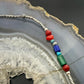 Carolyn Pollack Sterling Silver Multi Stone w/Cylinder Beads Necklace For Women
