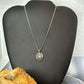 Carolyn Pollack Sterling Silver White Topaz in Round Swirl Pendant Necklace For Women