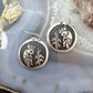 Tommy & Rosita Singer Sterling Silver Overlay Kokopelli Dangle Earrings For Women