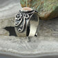 Carolyn Pollack Sterling Silver Oval Mother of Pearl Decorated Ring For Women