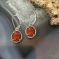 Carolyn Pollack Sterling Silver Red Jasper/Lapis Double Sided Dangle Earrings For Women