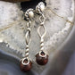 Carolyn Pollack Sterling Silver Round Jasper Bead Dangle Earrings For Women