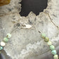 Sterling Silver 4mm Faceted Hubei Turquoise Beads 7.25" Bracelet For Women