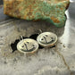 Carolyn Pollack Sterling Silver kanji Symbol "Mind" Dangle Earrings For Women