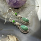 Sterling Silver Southwestern Style Multistone Dangle Earrings For Women #13
