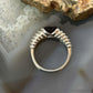Carolyn Pollack Sterling Silver Faceted Garnet Decorated Ring Size 7 For Women