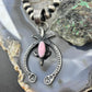 Eva & Linberg Billah Native American Sterling Silver Pink Conch Naja Pendant For Women