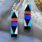 Starllie & Sheryl Edaakie Sterling Silver Multistone Inlay Dangle Earrings For Women #5