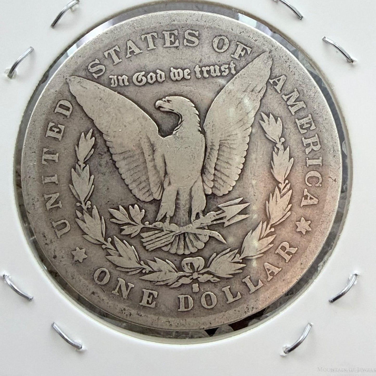 US 1885-S 90% Morgan Silver Dollar AG-G #122125-4GH