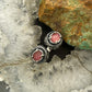 Carolyn Pollack Sterling Silver Faceted Rhodochrosite Doublet Ring Size 6 For Women