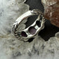 Carolyn Pollack Sterling Silver 3 Oval Deep Purple spiny Oyster Ring For Women