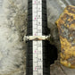 Carolyn Pollack Southwestern Style Sterling Silver 3 Denim Lapis Ring Size 5 For Women