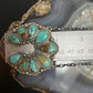 Sterling Silver Southwestern Style Kingman Turquoise Naja 19" Necklace For Women