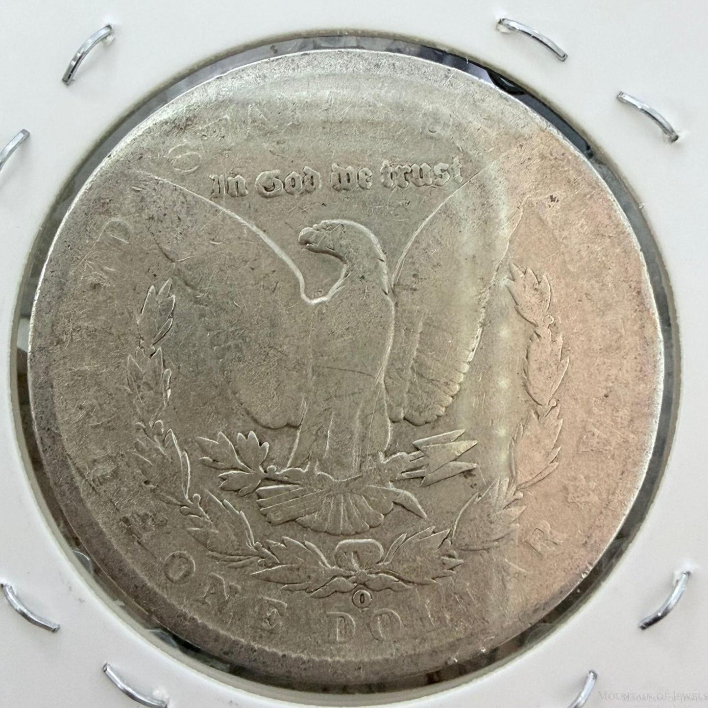 1890-O US 90% Morgan Silver Dollar AG-G #13126-10GH