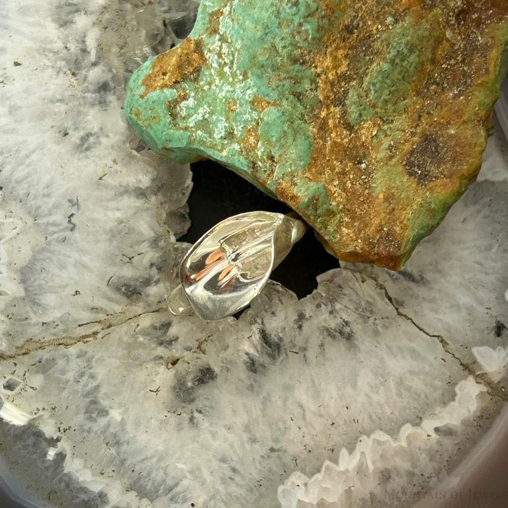 Carolyn Pollack Sterling Silver Calla Lily Floral Ring For Women