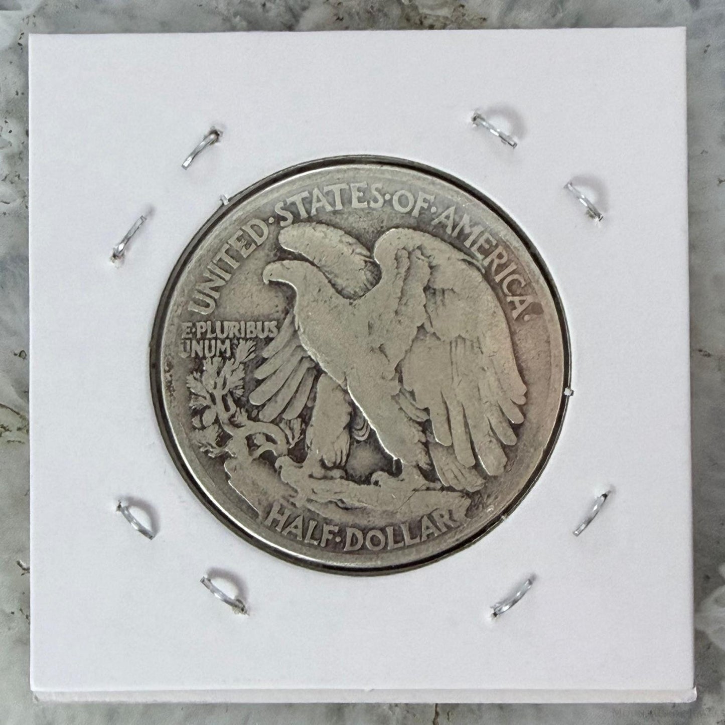 1945 US Walking Liberty Half Dollar 90% Silver VG-F #20126-8