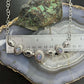 Carolyn Pollack Sterling Silver Oval Opal Decorated Necklace 16"-18" For Women