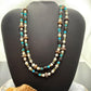Carolyn Pollack Sterling Silver Multistone Beads 28"-32" Necklace For Women
