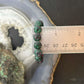 Sterling Silver Ruby Zoisite Beads 8" Bracelet For Women