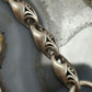 Sterling Silver Swirl Link Fashion 9" Bracelet/Anklet For Women