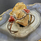 Carolyn Pollack Southwestern Style Sterling Silver Picture Jasper & Red Jasper Bracelet For Women