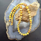 Sterling Silver Southwestern Style 8mm Snake Skin Jasper Beads 20" Necklace For Women