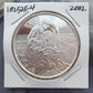 Vintage US 2002 One Troy Ounce .999 Fine Silver Holiday Theme #102525-4HXPE