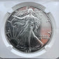 1987 US 1.0oz Fine Silver American Eagle NGC MS69 #6036795-145EG