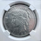 1923 US 90% Peace Silver Dollar NGC AU DETAILS Cleaned #6915774-001DE